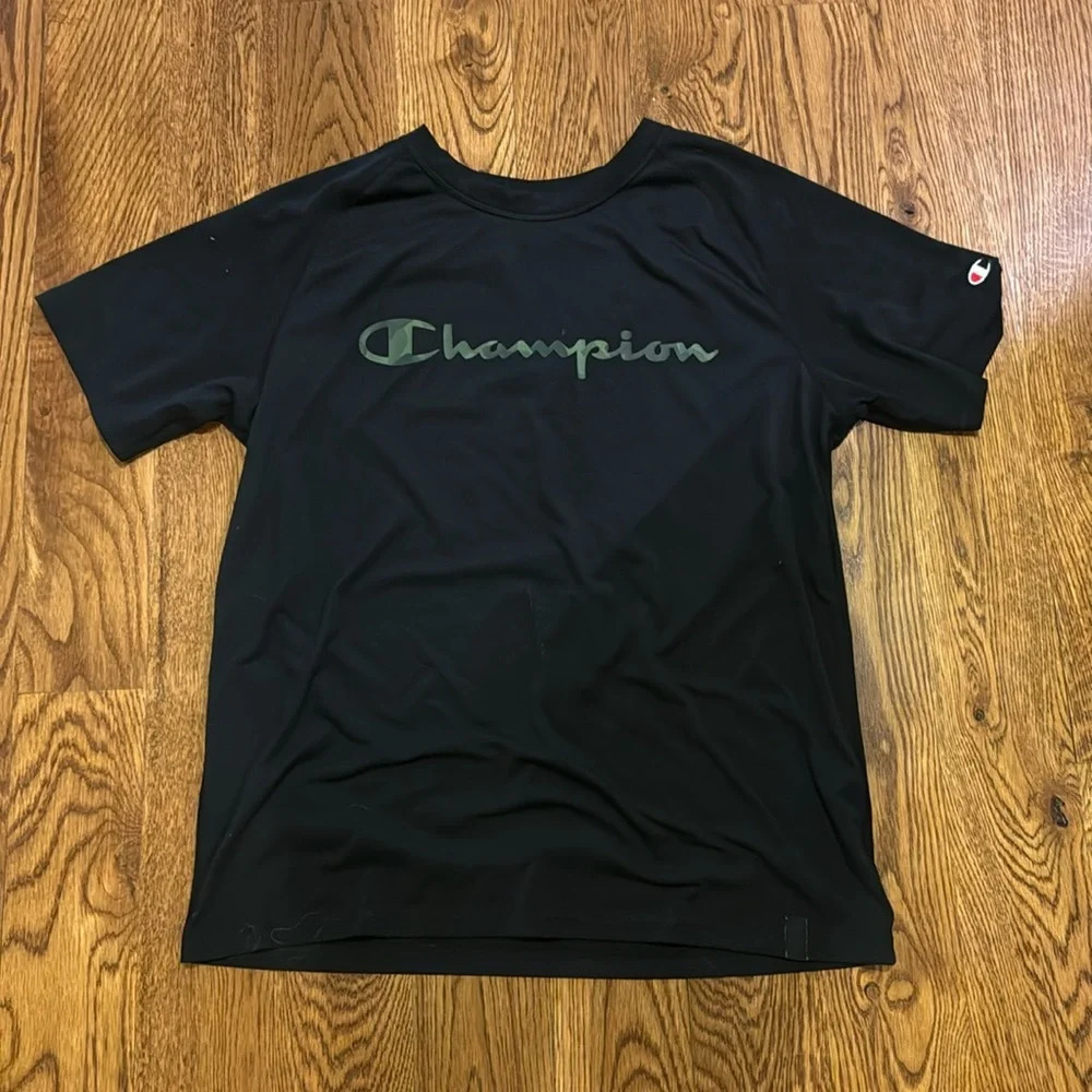 Men’s Champion Black Shirt
